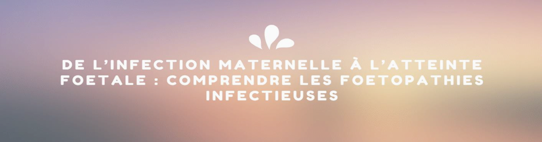 FORMATION «De l’infection maternelle à l’atteinte fœtale : comprendre les foetopathies infectieuses